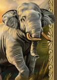Elephants Stamp Elephas Africanus Souvenir Sheet MNH #4561 / Bl.616