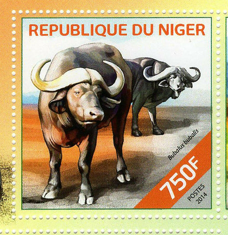 Bovid Species Stamp Gazella Dorcas Ovis Arles S/S MNH #2371-2374