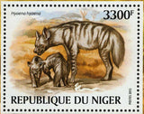 Hyena Stamp Hyaena Hyaena Wild Animal Souvenir Sheet MNH #3746 / Bl.473