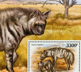 Hyena Stamp Hyaena Hyaena Wild Animal Souvenir Sheet MNH #3746 / Bl.473