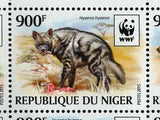 Hyena Stamp Hyaena Hyaena Wild Animal Souvenir Sheet MNH #3742-3745