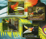 Rhinoceros Hornbill Stamp Birds Buceros Souvenir Sheet MNH #5080-5083