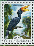 Rhinoceros Hornbill Stamp Buceros Souvenir Sheet MNH #7371-7373