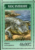 Alligators Stamp Alligator Mississippiensis Souvenir Sheet MNH #7265-7268