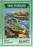 Alligators Stamp Alligator Mississippiensis Souvenir Sheet MNH #7265-7268