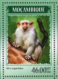 Monkeys Stamp Mico Argentatus Saguinus Imperator S/S MNH #7385-7388