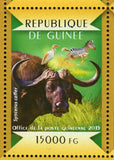 Buffalos Stamp Syncerus Caffer Souvenir Sheet MNH #10946 / Bl.2484