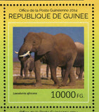 Elephants Stamp Loxodonta Africana Souvenir Sheet MNH #10707-10710