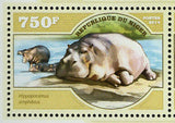 Hippopotamuses Stamp Hippopotamus Amphibius S/S MNH #3065-3068