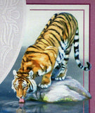 Tigers Stamp Panthera Tigris Altaica Souvenir Sheet MNH #3074 / Bl.358