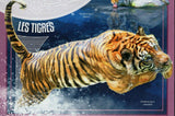 Tigers Stamp Panthera Tigris Altaica Souvenir Sheet MNH #3074 / Bl.358