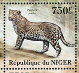 Leopards and Lions Stamp Panthera Leo Panthera Pardus S/S MNH #2121-2124