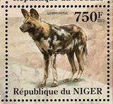 The Wild Dogs Stamp Lycaon Pictus Souvenir Sheet MNH #2113-2116