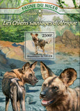 The Wild Dogs Stamp Lycaon Pictus Souvenir Sheet MNH #2137 / Bl.165