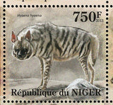 Hyenas Stamp Crocuta Crocuta Wild Animal Souvenir Sheet MNH #2109-2112