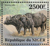 Buffalo Stamp Syncerus Caffer Souvenir Sheet MNH #2129 / Bl.157