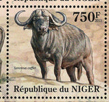 Buffalo Stamp Syncerus Caffer Souvenir Sheet MNH #2081-2084