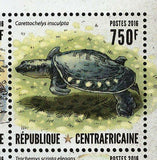 Turtles Stamp Macrochelys Temminckii Trachemys Scripta  S/S MNH #6590-6593