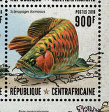 Fish Stamp Sander Lucioperca Scophthalmus Rhombus S/S MNH #6585-6588