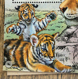 Tigers Stamp Panthera Tigris Sumatrae Souvenir Sheet MNN # 6569 / Bl.1535