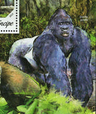 Gorillas Stamp Gorilla Beringei Graueri Souvenir Sheet MNH #5400 / Bl.939