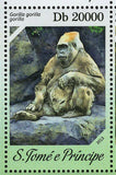 Gorillas Stamp Gorilla Beringei Beringei Souvenir Sheet MNH #5396-5399