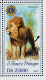 Lions Stamp Panthera Leo Wild Animal Souvenir Sheet MNH #5291-5294