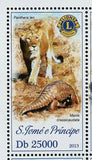 Lions Stamp Panthera Leo Wild Animal Souvenir Sheet MNH #5291-5294