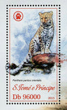 Endangered Animals Stamp Panthera Pardus Orientalis Rhinocerus S/S MNH #5290