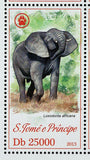 Endangered Animals Stamp Pongo Abelii Loxodonta Africana S/S MNH #5286-5289