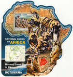 Moremi Game Reserve Stamp Botswanda Suricata Suricata S/S MNH #7296 / Bl.978