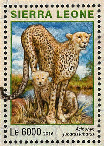 Park Kruger Stamp South Africa Acinonyx Jubatus S/S MNH #7270-7273