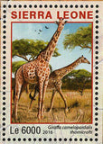 Park South Luangwa Stamp Giraffa Camelopardalis S/S MNH #7250-7253