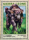 Park Western Area Stamp Sierra Leone Pan Troglodytes S/S MNH #7262-7265