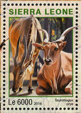 Park Kafue Stamp ZambiaTagelaphus Sylvaticus S/S MNH #7246-7249