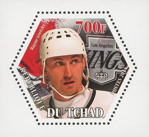 Ice Hockey Stamp Wayne Gretzky Mini Souvenir Sheet Mint NH
