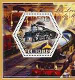 Locomotive Train Stamp Big Boy BR 02 Transportation Souvenir Sheet Mint NH