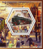 Locomotive Train Stamp Big Boy BR 02 Transportation Souvenir Sheet Mint NH