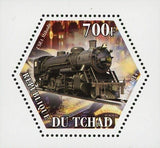 Locomotive Train Stamp USRA Mikado Transportation Mini Souvenir Sheet Mint NH