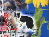 Dogs Stamp Pet Bearded Collie Border Collie Shetland  Welsh Sheepdog S/S MH