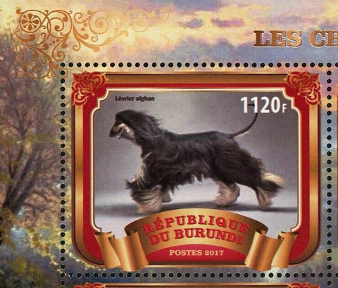 Dog Terrier Berger German Dog Domestic Animal Souvenir Sheet of 4 Stamps Mint NH