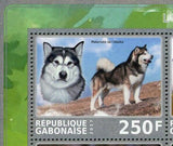 Dog Domestic Animal Husky Dalmatian German Shepard Buldog S/S of 6 Stamps MNH