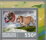 Dog Domestic Animal Husky Dalmatian German Shepard Buldog S/S of 6 Stamps MNH