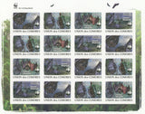 Bats Animals Imperforate Souvenir Sheet Mint NH
