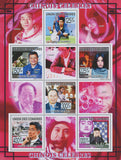 Famous people from China, Souvenir of 6 stamps, Mint NH
