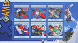 Ski Sport Souvenir Sheet of 6 stamps Mint NH