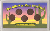 Wild West Coin Collection The American Indian Set of 5 coins 1 cts