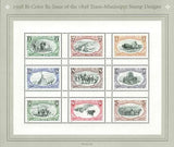 USA Stamps 1998 Bi-Color Re-issue of 1898 Trans-Mississippi Stamp Design MNH