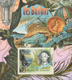 Transportation Stamp Hot Air Balloon Ocean Souvenir Sheet Mint NH