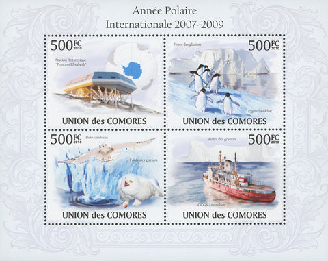 International Polar Year 2007-2009 Souvenir Sheet Mint NH